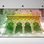 طرح بنر پشت سن محرم