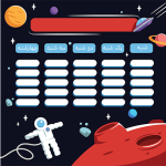 برنامه کلاسی فضانورد