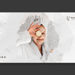 طرح آماده اسلایدر سایت های آرایشی و زیبایی