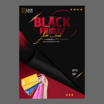 طرح فروشگاهی بنر Black Friday