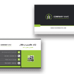 کارت ویزیت خام و پی اس دی
