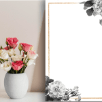 حاشیه با کیفیت گل