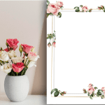 طرح حاشیه آماده برای تقدیر نامه