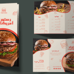طرح لایه باز کاتالوگ تبلیغاتی برگر