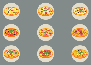 طرح کاور هایلایت پیتزا