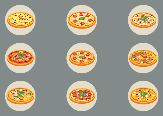 طرح کاور هایلایت پیتزا 21