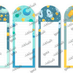 برچسب نام طرح کهکشان
