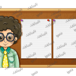برچسب نام طرح پسر باهوش