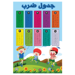 جدول ضرب دانش آموزان طرح پسرانه
