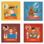 کاورهایلایت استوری آرایشگاه مردانه