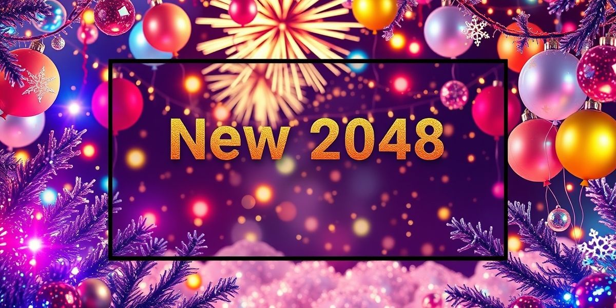 جذابیت بصری اسلایدر سال نو در وب‌سایت‌ها