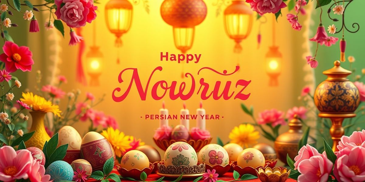 طراحی یک اسلایدر تبریک نوروزی برای برند