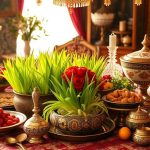 فواید استفاده از کاربرگ سفره هفت سین برای تقویت مهارت‌های نوشتاری