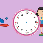 ساعت آموزشی خام | بدون عقربه برای تمرین