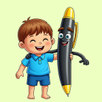گیفت پسر خندون برای جشن خودکار مدارس