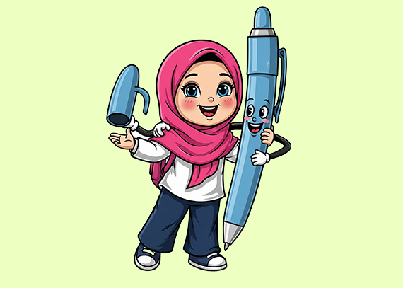 گیفت خودکار آبی برای جشن خودکار دخترانه