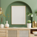 موکاپ قاب عکس روی دیوار 20